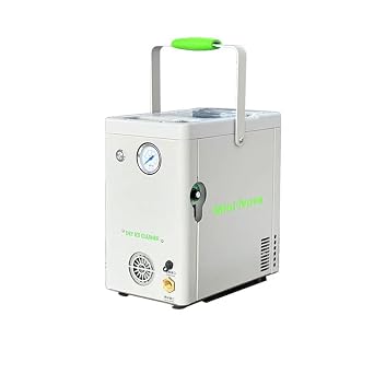 Portable Dry Ice Blasting Machine, Mini Nova Dry Ice Cleaner, Industrial CO2 Blaster for Automotive Engine, Mold, PCB, Deburring, Non-Abrasive, No Residue, 110V/220V Dry ice Blasting Machine