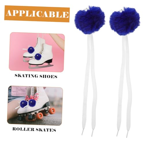 TOYANDONA 2 Unidades Bola De Pelo De Skate Pompons De Patins Para Mulheres Bola De Pelo De Patins Po