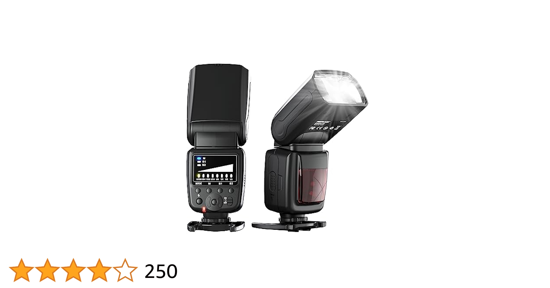 Photoolex M500 カメラ ストロボ M/S1/S2 フラッシュ 激安外部フラッシュストロボPhotoolex M500は意外にいい写真が