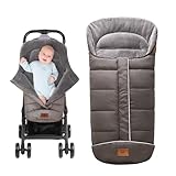 Miracle Baby Bunting Bag for Stroller, Warm Fleece Footmuff with Zippers, Convertible Infant Toddler Sleeping Bag Blanket for Boys Girls
