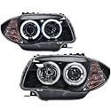 CCFL LED Angel Eyes Scheinwerfer Set für BMW 1er E87 E81 E82 E88 2004-2011