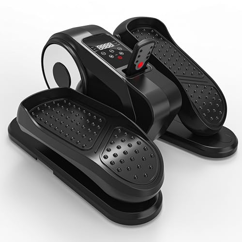 ABUBU TD-509 Pédalier électrique pour personnes âgées, rééducation, écran LCD, mode automatique et manuel, télécommande, portable, antidérapant, silencieux, ABUBU TD-509