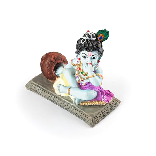 Estatua decorativa de Krishna Kanha 3 pulgadas