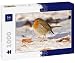 Lais Puzzle Rotkehlchen im Schnee 1000 Teile