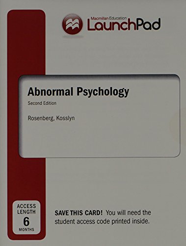 Loose-Leaf Version for Abnormal Psychology & La... 1464195668 Book Cover