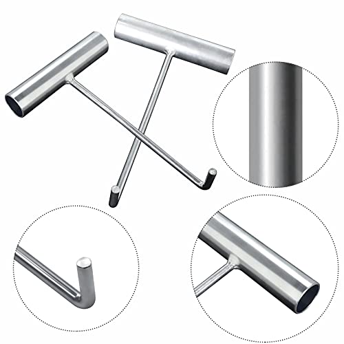 OK5STAR Trampoline Spring Tool 2 Pack Spring Puller Tool Trampoline T-Hook Puller for Springs
