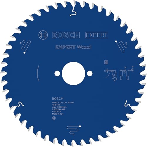 Bosch Accessories 2608644049 190 mm Circular Saw Blade for Wood