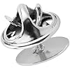 50 Pairs Pin Backs Replacement,Silver Butterfly Tie Tacks, Perfect Blank Pin Keepers for Craft Making Jewelry Making