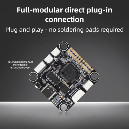 HGLRC F405 8S V2 FC Flight Controller 2-8S Direct Plug Uart 6 High-performance ICM42688 M3 for Racing Freestyle FPV Drone — 사진 4