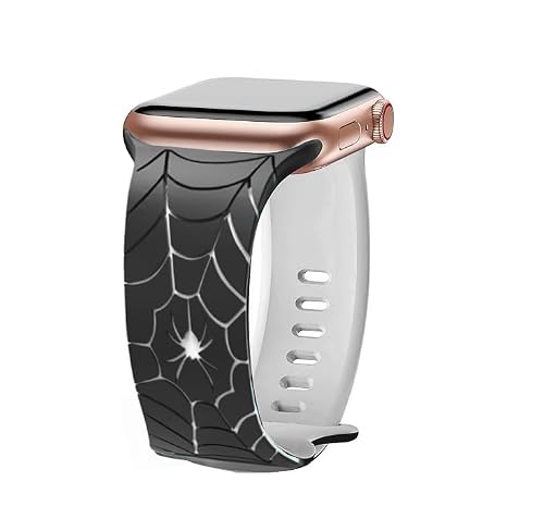 Spider Web Silicone Watch Band