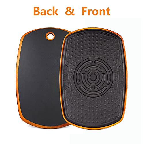 Licloud Standing Desk Anti Fatigue Mat With A Interesting Game, Wooden Wobble Balance Board Stability Rocker With Ergonomic Design Comfort Floor Mat #TOP5
