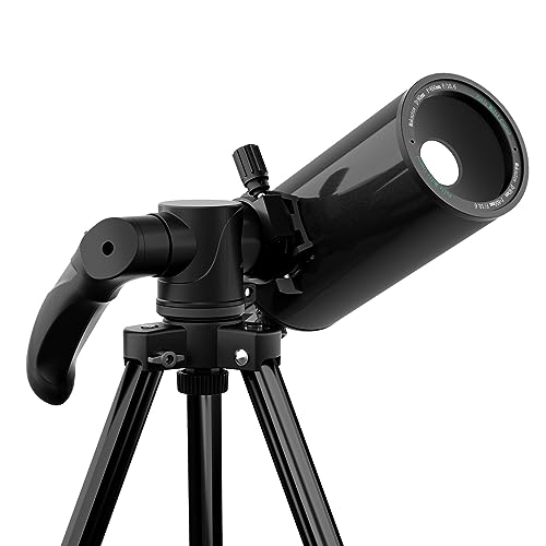 HOROX Maksutov-Cassegrain Telescopes for Adults Astronomy, 80mm Aperture 850mm Catadioptric Compound Telescope, Compact Portable Travel Telescope, w. Pro Tripod & Phone Adapter