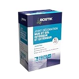 Bostik Joint Fin Tous Terrains – 1 à 6 mm – Joint en Poudre pour Carrelage – Sol et Mur – Intérieur et Extérieur – Hydrofugé – Gris– Boîte de 1 kg
