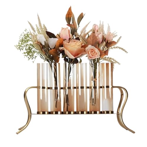 Vase de salon ZXQUEGF grand vase en métal incassable pour sublimer vos coins vides