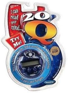 Radica 74012 20Q I can read your mind Handheld Game (Blue)