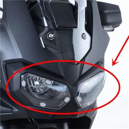 Protector de faro delantero motocicleta CRF1000L evita piedras 2
