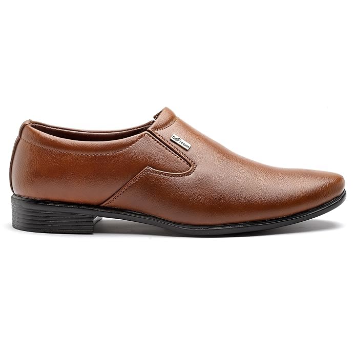 Image of Action-OFFICE-81 Synthetic Leather Stylish & Comfortable Formal Shoes for Men