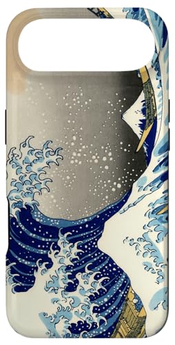 神奈川沖浪裏 葛飾 北斎 浮世絵 木版画 ヴィンテージ 日本美術 スマホケース iPhone Air 用