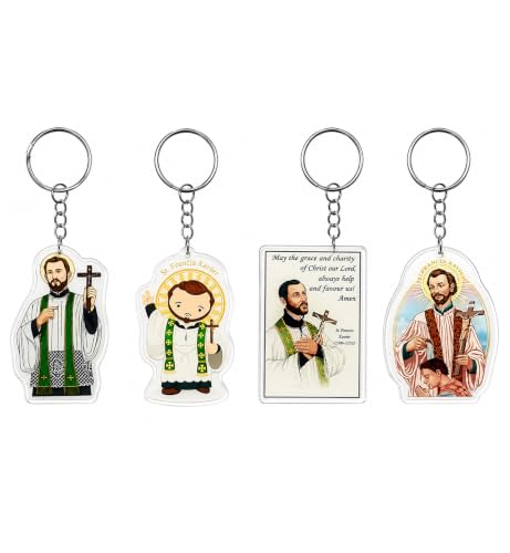 Saint Francis Xavier Keychain Set 4 Pieces