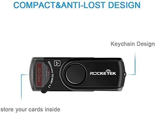 Rocketek RT-CR3A showing 360-degree rotation feature