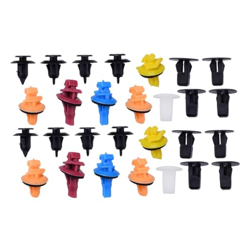 Clips 7549260020 y 7539460030 de parachoques y guardabarros para Toyota Prado 120, pack de 2 juegos