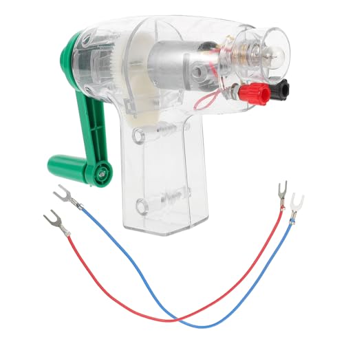 ORFOFE Kit Generatore Manuale Fai Da Te per Giocattolo Educativo di Scienze Esperimento Pratico per Apprendimento di Fisica e Ingegneria Puzzle Scientifico Interattivo