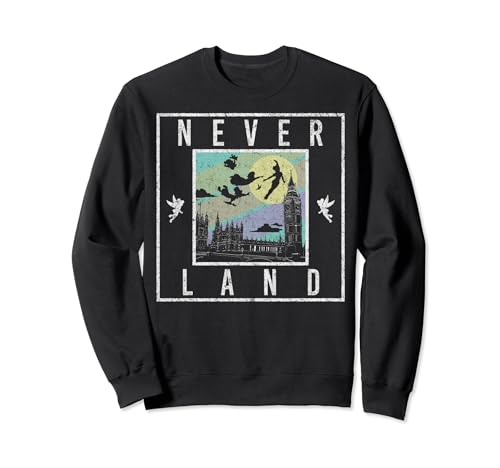 Sweat Peter Pan Disney silhouette Londres parfait pour vos sorties décontractées