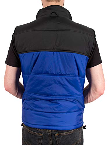 Freeze Defense Warm Mens 3In1 Winter Jacket Coat Parka & Vest (2Xl / 2X Blue) #TOP7