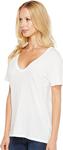 Ag Adriano Goldschmied Womens Henson Short Sleeve T-Shirt T Shirt, True White, Medium Us #TOP1