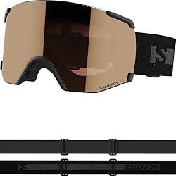 Salomon S/View Access Gafas de Esquí Snowboard par...: Máscara minimalista que a la visión en cualquier condición Esta montura minimalista y moderna se ha diseñado para disfrutar de un campo visual amplio sin renunciar al estilo Disfruta de menos brillo y deslumbramiento para un mayor confort cuando el c...