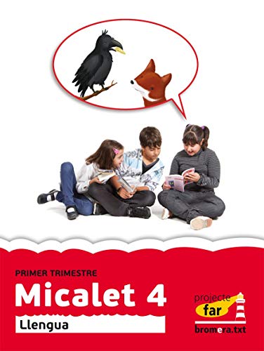 Portada de Micalet 4: Llengua. Segon cicle de primària. 4t curs