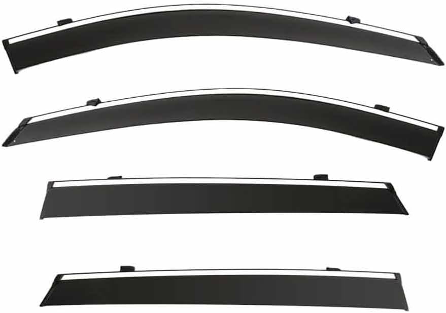 Car Windshield Rain Guards for Landian E5 MK2 2022-2024, Front Rear Window Wind Deflectors Visors Waterproof Deflector Windows Exterior Accessories
