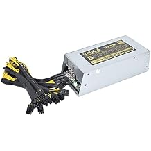 2000W ETH Mining Rig Power Supply 2U Single Channel Miner GPU PSU 10x6Pin Efficiency Device for BTC Antminer Bitcoin S7 S9