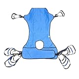 Imbracatura For Sollevamento Pazienti, Dotata Di 4 Ganci Regolabili In Altezza E Una Struttura Di Supporto A 3 Vie Adatta For Utenti Su Sedia A Rotelle