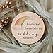 Handpicked By My Sibling in Heaven Pregnancy Announcement Rainbow Baby Sign