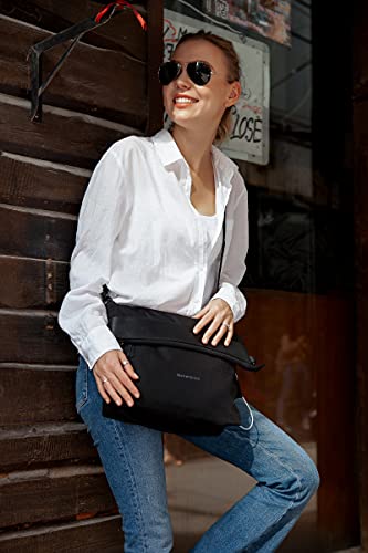Sherpani Vale, Anti Theft Crossbody Purse, Tote Bag, Travel Shoulder Bag, Fashion Purse Handbag, Crossbody Bags For Women (Carbon) #TOP5