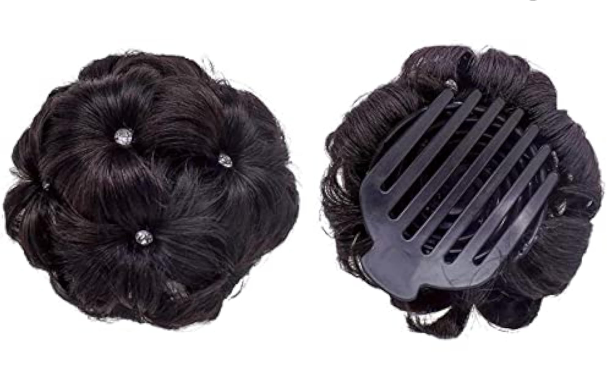 Clutcher Juda Hair Bun Artificial Juda Bun in Brown Color