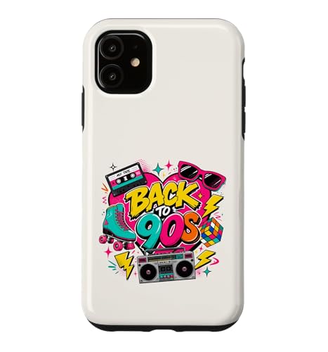 Back to 90s �m�X�^���W�A ���[���[�X�P�[�g ���W�J�Z 90�N�� �X�}�z�P�[�X iPhone 11 �p