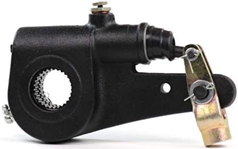 WTP Heavy Duty Slack Adjuster, Black, Stainless Steel, 5.5" Arm Length, Truck or Trailer Compatible, Direct Replacement, 2 Year Warranty, Made in Turkey