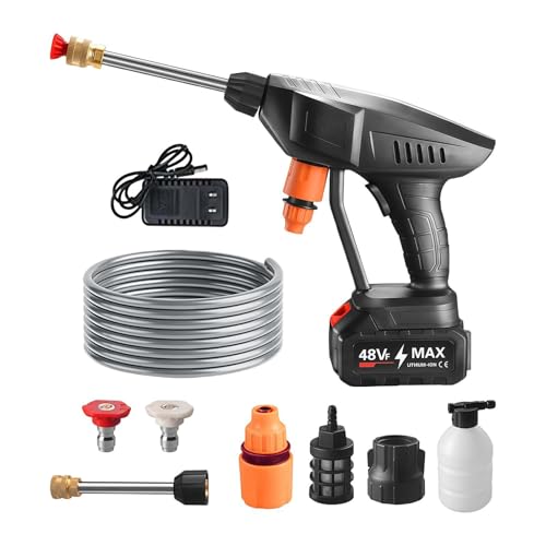 Stainless Power Washer - 3 Mode Portable Deep Cleaning, High Pressure Car Wash Machine, Durable Steel Construction, Adjustable S