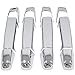 NewYall ABS Plastic Chrome Exterior Door Handle Covers for Chevrolet Silverado Suburban Tahoe Avalanche for GMC Sierra Yukon for Cadillac Escalade Front Rear Left Driver and Right Passenger Side