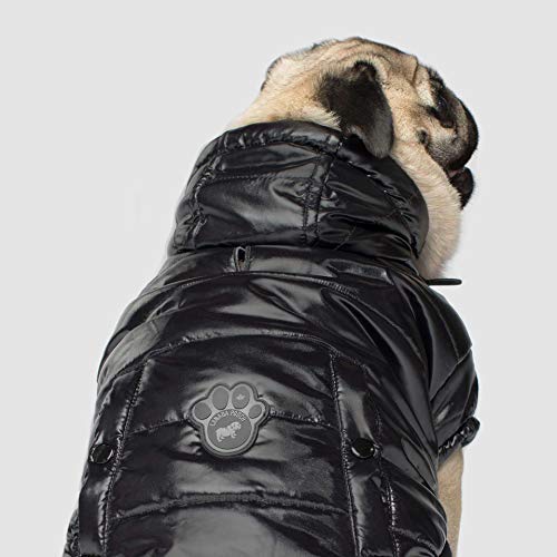 Canada Pooch Cp01751 Nordpol Parka Black Gloss Size 20 #TOP5