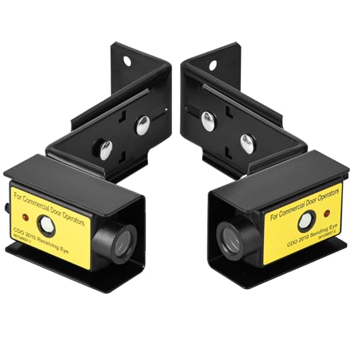 for liftmaster CPS-U Commercial Photo Eyes, CPS-U Safety Sensors Compatible with LiftMaster Commercial Door Operators Models FDC, FDCL, FDO, LGE, Medium Duty Logic, Logic 3, Logic 4, Logic 5.0