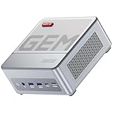 AOOSTAR GEM12 AMD Ryzen 7 5825U (8C/16T, até 4,5GHz), Mini computador SEM RAM SEM SSD Graphics 8 core 2000 MHz, suporte 4K Display/HDMI+DP+Tipo-C