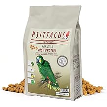 Psittacus High Protein 6.6 lb | حمية بيليه كاملة للأمازون والكوكاتو والببغاء Ringneck | طعام ممتاز للطيور ، 100٪ بدون GMO
