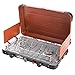 Eureka! Spire Camp Stove - Large, Transportable, Rugged Camp Stove With Windscreen; Dual Burners and Daisy Chain Capability - Orange