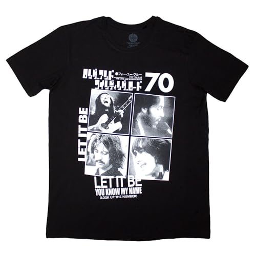 T-shirt The Beatles 1970 vintage taille XXL vêtement musique pop