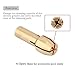 Brass Collet Set - Luo ke 8 Pieces Brass Collet Brass Chuck Fits Dremel Rotary Tools Including 4 Size (1/1.6/2.3/3.2) mm