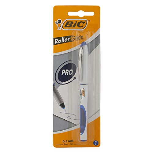 BIC Liqu Idink Roller BIC Triumph 537.R 0.25 mm, Blister Pack of 1) â€“ Blue