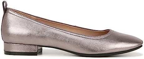 LifeStride Womens Cameo Slip On Ballet Flats Pewter 8 M | Image 1